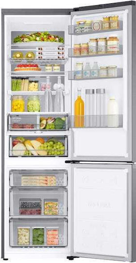 Samsung Combină frigorifică 390lt NoFrost Î203xL59.5xA65.8cm. Inox RB38C776DS9/EF