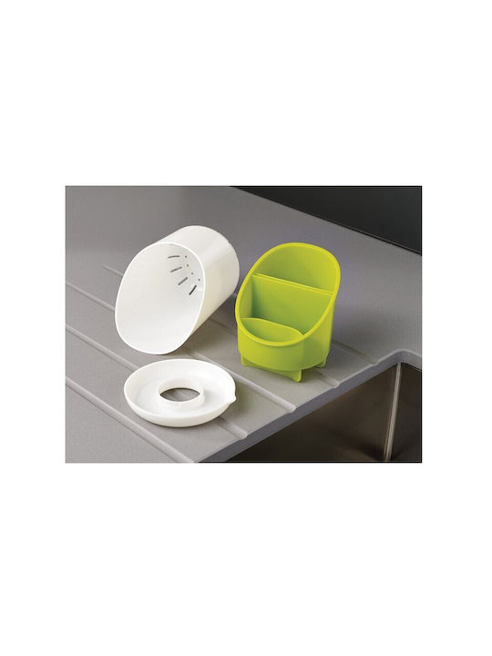 Plastic White Cutlery Drainer