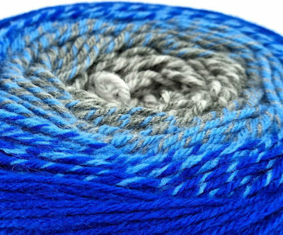 Νήμα Πλεξίματος Μάλλινο Yarn Art Μπλε 225m 225gr