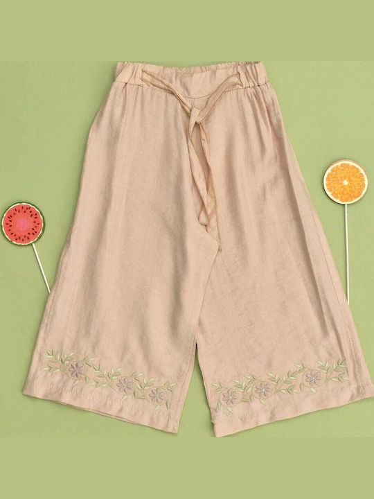 Kinder-Set mit Hose Sommer 2Stück Beige