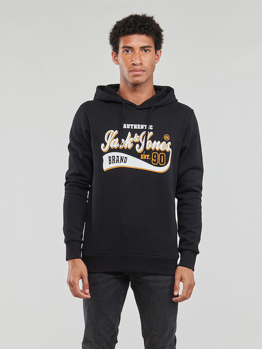 Sweatshirt with Hood Black