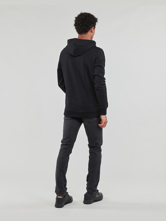 Jack & Jones Herren Sweatshirt mit Kapuze Schwarz