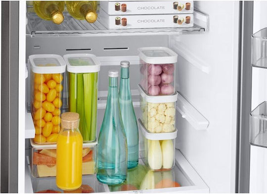 Samsung Fridge-Freezer 390lt NoFrost H203xW59.5xD65.8cm Inox RB38C7B6CS9/EF