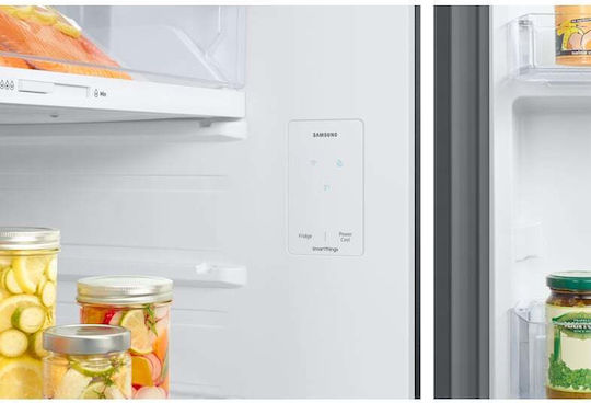 Samsung Double Door Refrigerator 393lt NoFrost H171xW70xD67cm Gray RT38CG6624S9ES