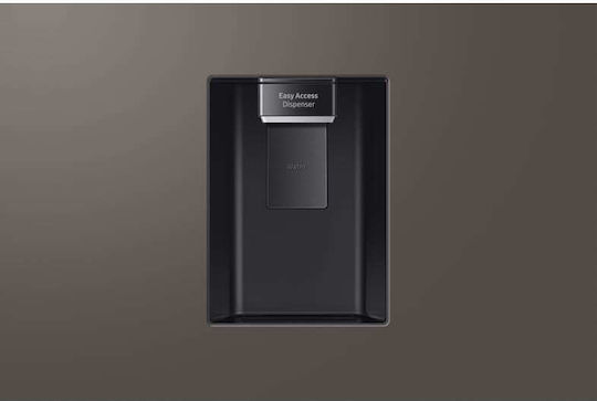 Samsung Ψυγείο Δίπορτο 462lt NoFrost Υ182.5xΠ70xΒ71.7εκ. Γκρι RT47CB6736C2ES