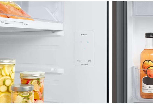 Samsung Ψυγείο Δίπορτο 462lt NoFrost Υ182.5xΠ70xΒ71.7εκ. Γκρι RT47CB6736C2ES