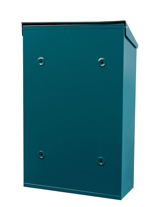 Apartment Building Mailbox Inox in Black Color 40x40x40cm