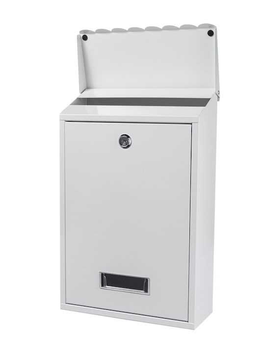 Apartment Building Mailbox Inox in Black Color 40x40x40cm