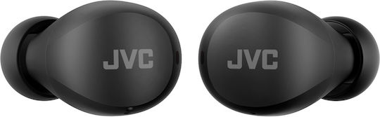 JVC Gumy Mini HA-A6T In-ear Bluetooth Handsfree Ακουστικά με Αντοχή στον Ιδρώτα και Θήκη Φόρτισης Μαύρα