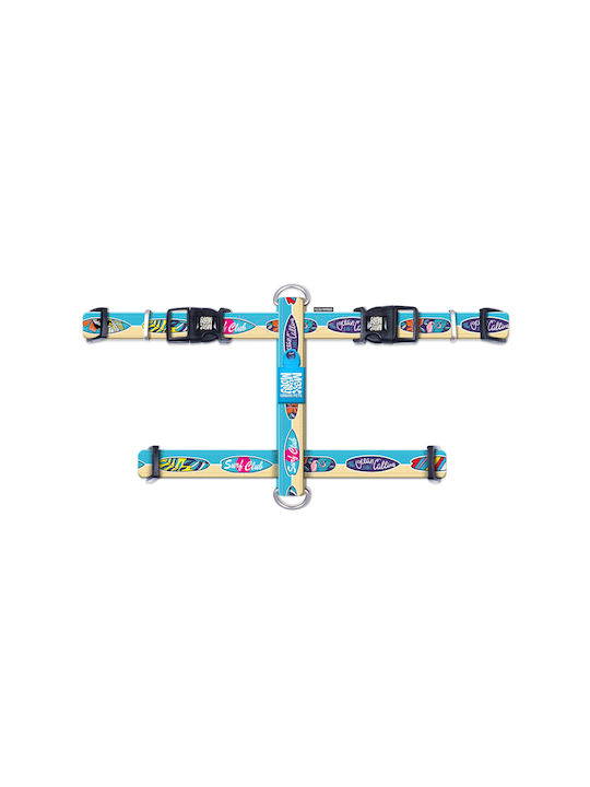 Max & Molly Hundegeschirr Aloha Türkis Mittel 20mm x 54-69cm ΜΜ01307 MM01307