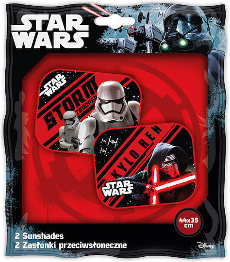 Seven Car Side Sunshades with Suction Cup Star Wars First Order 35x35cm 2pcs
