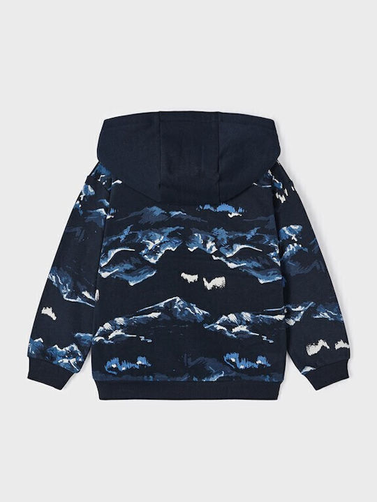 Kinder-Sweatshirt mit Kapuze Blau