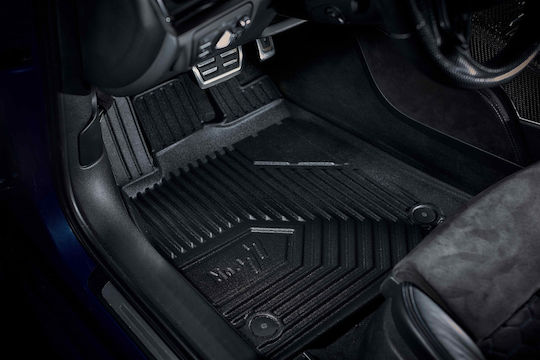 Frogum Set of Front and Rear Mats 4pcs for Audi Q3 2011-2018 Black