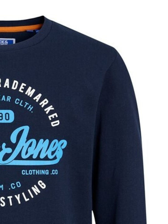 Jack & Jones Fleece Παιδικό Φούτερ Navy Μπλε