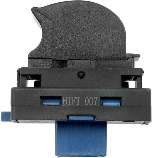 NTY Car Window Switch for Fiat Doblo / Ducato Opel Combo 4pin Black