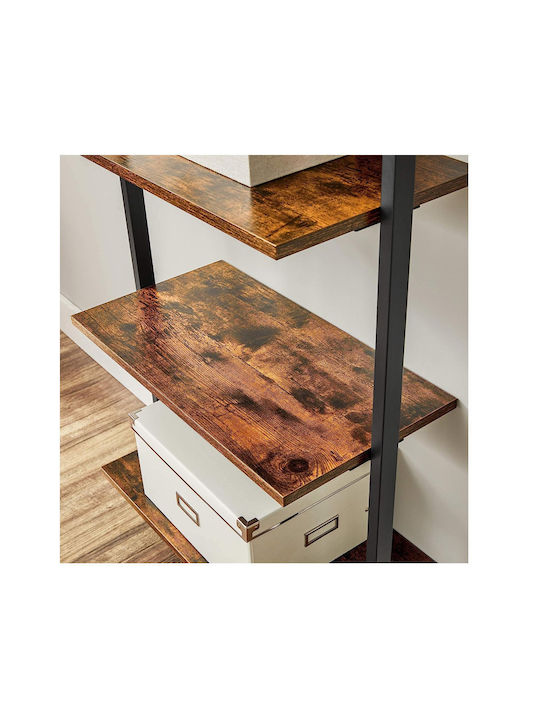 Bookcase Brown 60x30x204.8cm