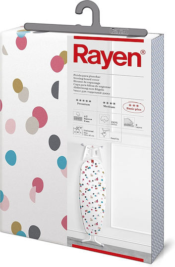 Rayen Ironing Board Cover 130x47cm White