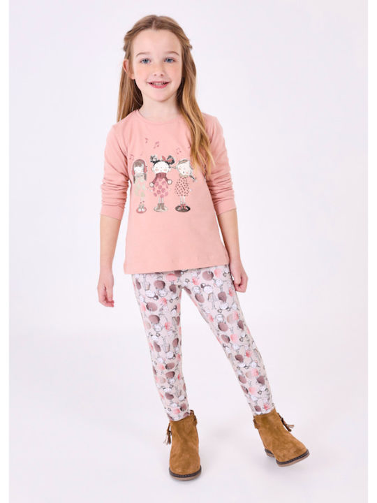 Mayoral Kinder Leggings Lang Rosa