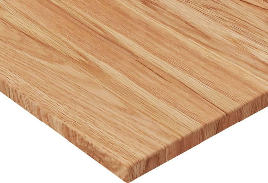vidaXL Wooden Placemat Brown 40x40cm