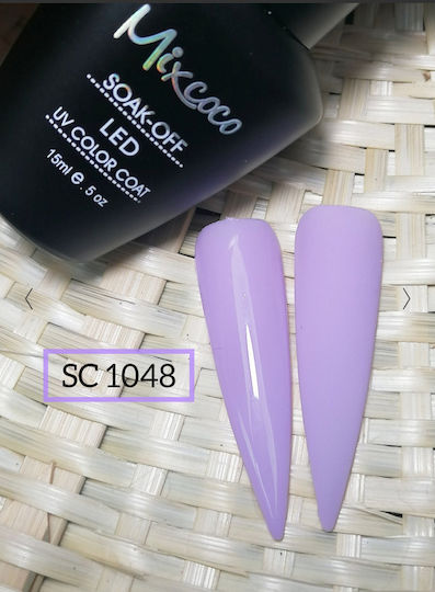 Mixcoco Полутрайно Лак За Нокти SC-1048 15мл