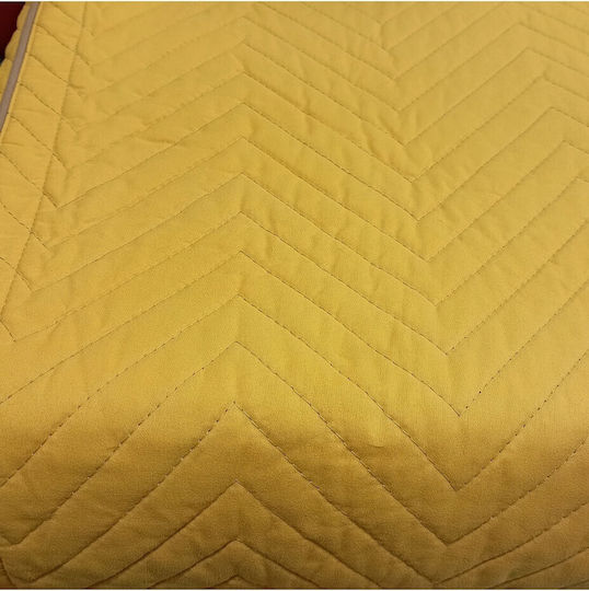 Guy Laroche Mineral Покривало Единично Микрофибър Citron 170x250см