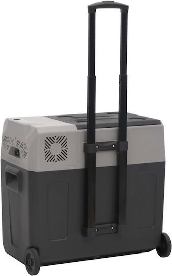 vidaXL Φορητό Ψυγείο 30lt Μαύρο