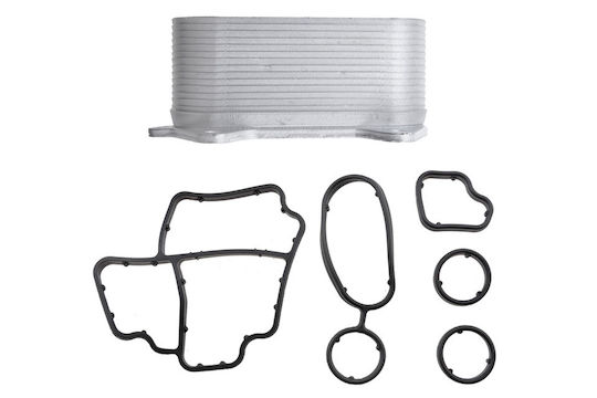 NTY Car Oil Radiator for Skoda Octavia / Fabia Volkswagen Passat / Golf / Crafter Audi A4 / A6 / A3