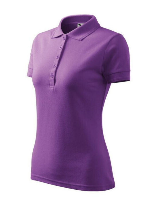 Malfini Men's Short Sleeve Promotional Blouse Purple