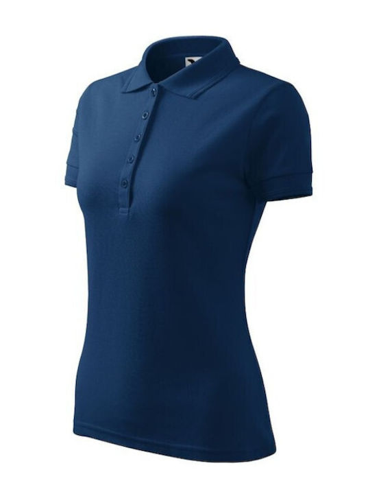 Malfini Men's Short Sleeve Promotional Blouse Blue