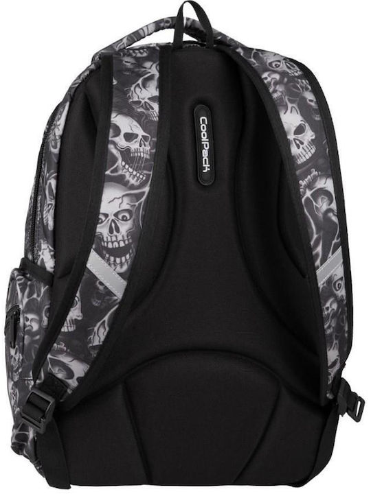 Coolpack Break Σχολική Τσάντα Πλάτης Γυμνασίου - Λυκείου Ασημί