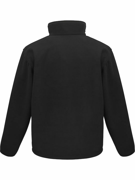 Result Stopper Men's Long Sleeve Promotional Cardigan Black