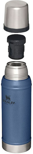 Stanley Classic Legendary Bottle Thermos Stainless Steel BPA Free 750ml Hammertone Lake with Cap-Cup