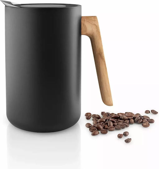 Eva Solo Nordic Kitchen Jug Thermos Stainless Steel 1L Black