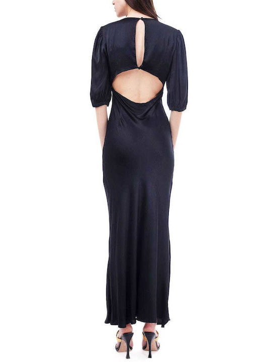 Wildwood Clothing Cecilie Summer Maxi Evening Dress Black