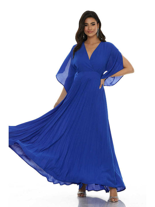 RichgirlBoudoir Summer Maxi Dress for Wedding / Baptism Blue