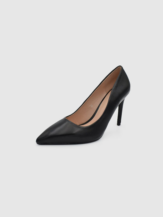 Joya Pointed Toe Black Heels