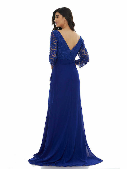 RichgirlBoudoir Sommer Maxi Kleid Blau