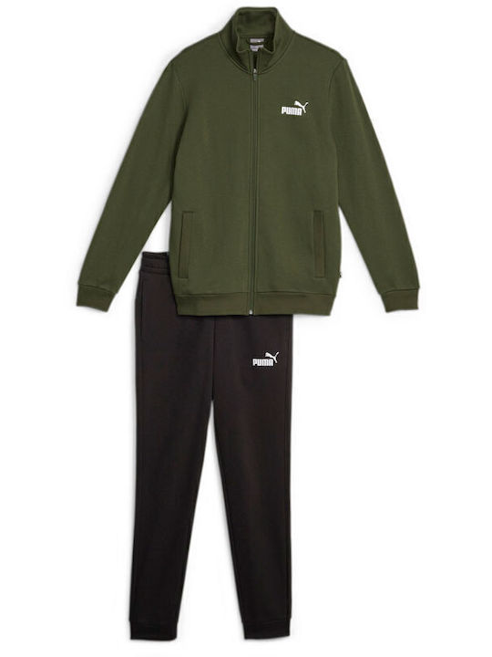 Tracksuit with Elastic Khaki