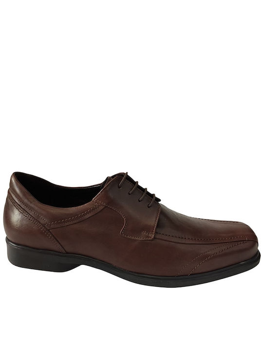 Lupo Men's Leather Casual Shoes Brown