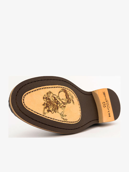 Men's Leather Casual Shoes Blue