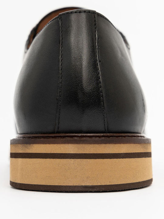 Men's Leather Casual Shoes Black