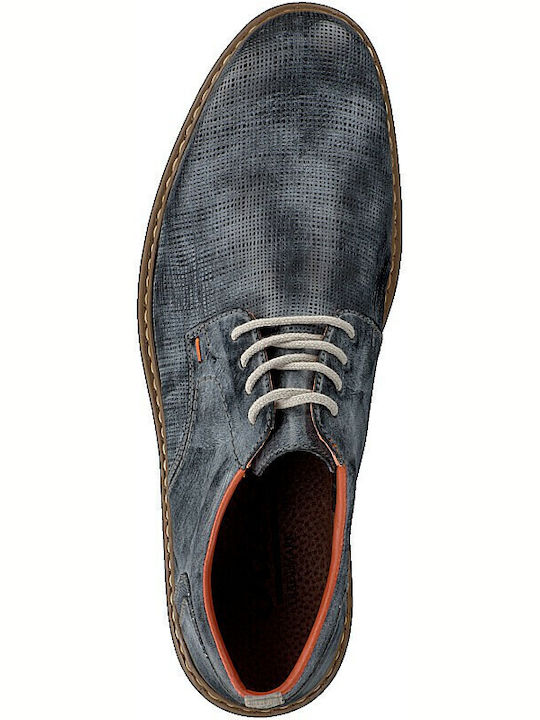 Men's Anatomic Leather Casual Shoes Blue