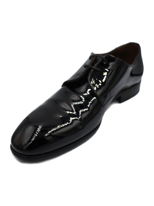 Leder Herren Freizeitschuhe Schwarz