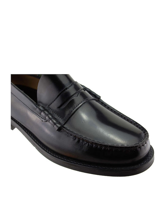 Leder Herren Freizeitschuhe Schwarz