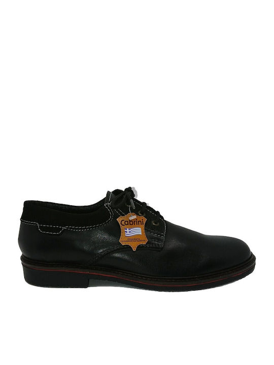 Men's Leather Casual Shoes Black