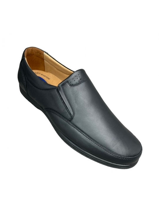 Smart Steps Piele Pantofi casual pentru bărbați Negre