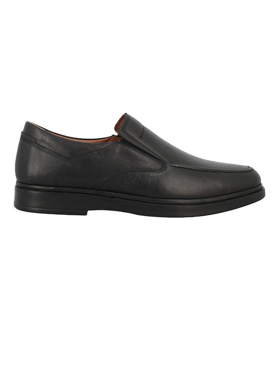 Antonello Men's Leather Casual Shoes Black