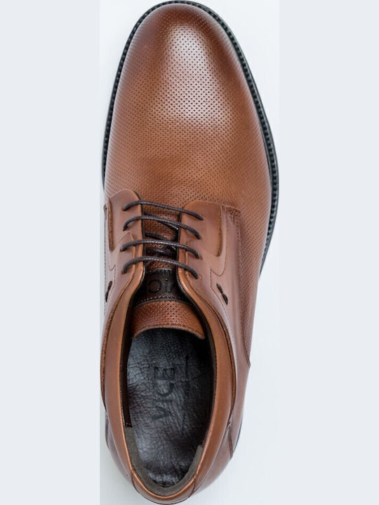 Men's Leather Casual Shoes Tabac Brown -3