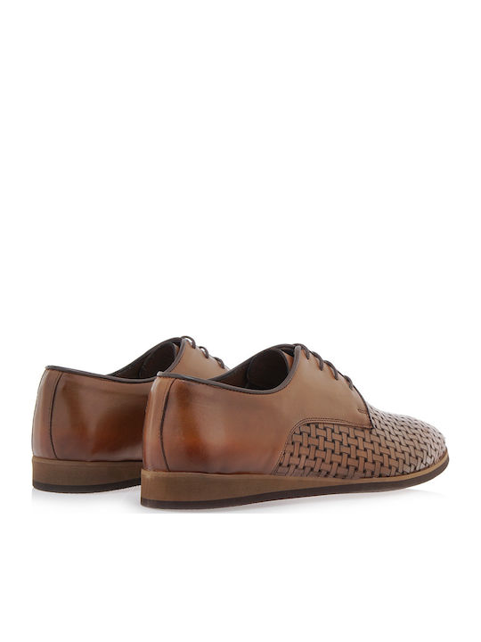 Men's Leather Casual Shoes Tabac Brown