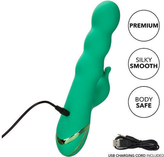 Calexotics Sonoma Vibrator Rabbit Satisfier 12.75cm Green